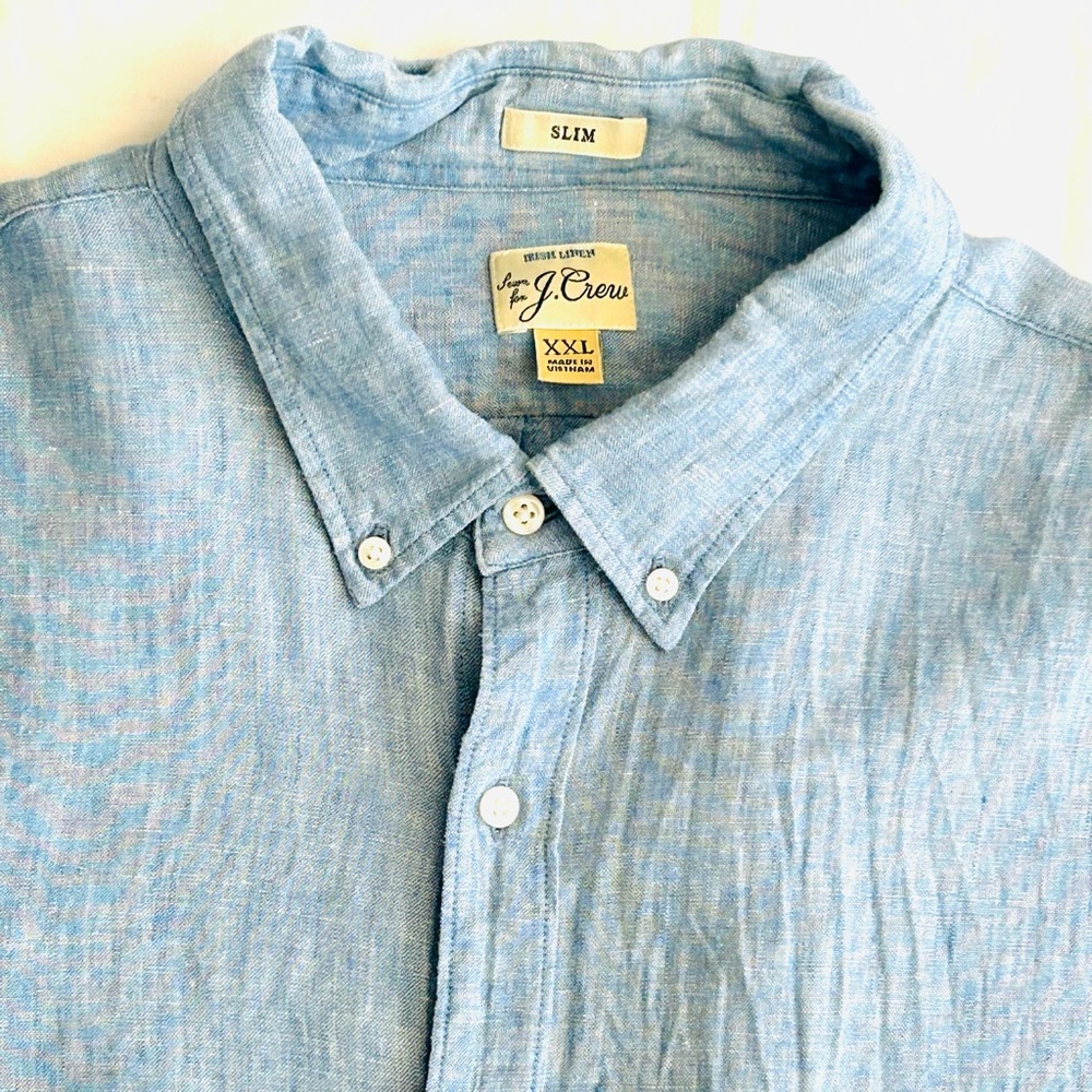 J Crew Baird McNutt Irish Linen Shirt - Picture 11 of 11